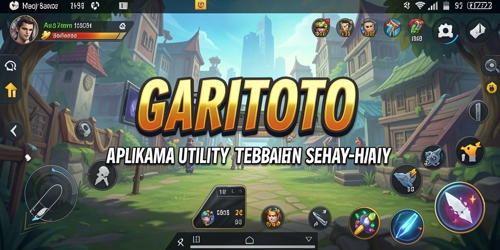 Tampilan antarmuka GARITOTO yang bersih dan fungsional.
