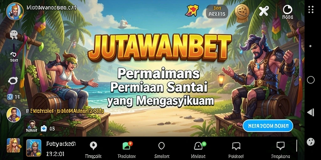 Gameplay menarik dan penuh warna di JUTAWANBET.