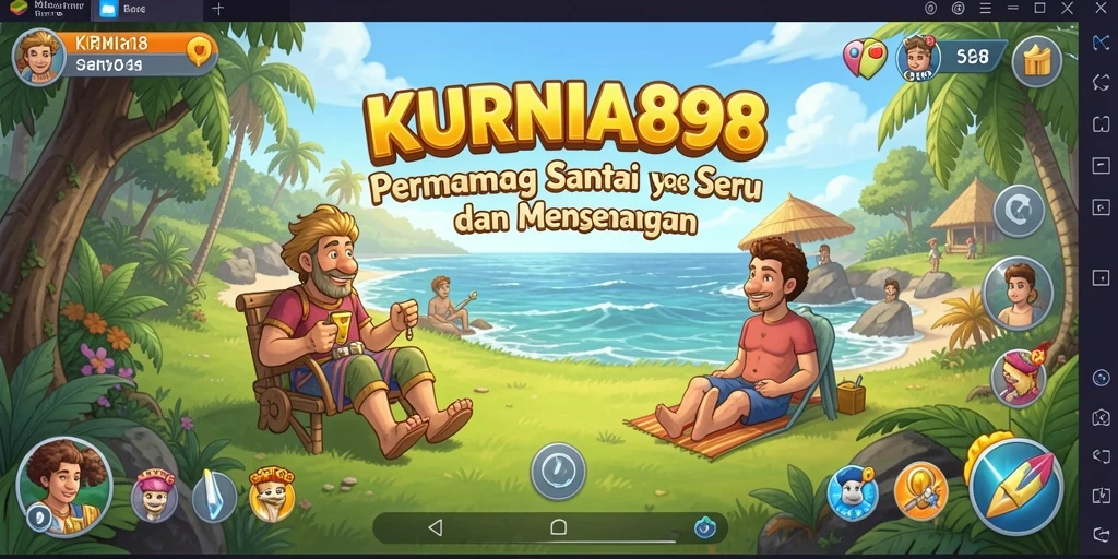 Tampilan gameplay KURNIA898 yang menarik dan penuh warna.