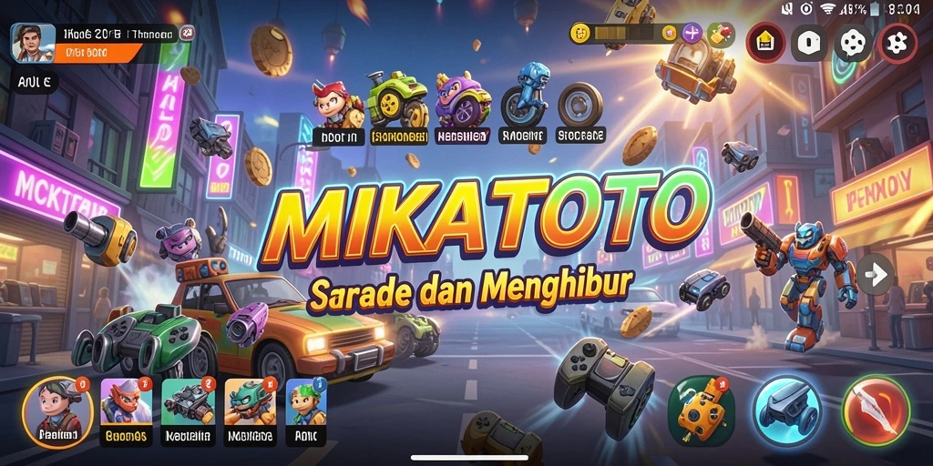 Gameplay seru MIKATOTO dengan tantangan menantang di setiap level.
