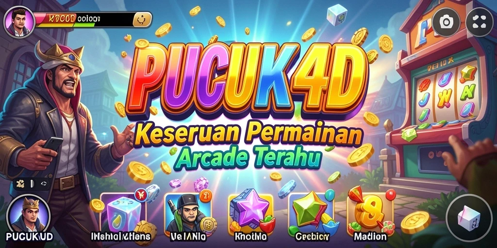 Tampilan gameplay seru dari PUCUK4D yang menantang.